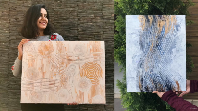 Gouache Botanicals: Paint a Simple Indian Floral Pattern – Screenshot 1