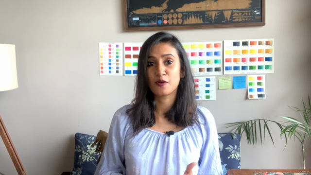 Gouache Botanicals: Paint a Simple Indian Floral Pattern – Screenshot 2