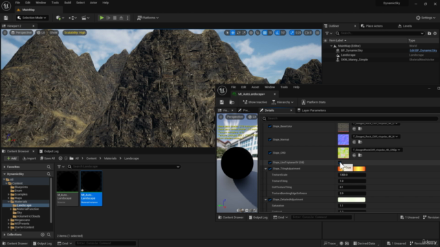 Unreal Engine 5: One Course Solution For Dynamic Sky System – Screenshot 2