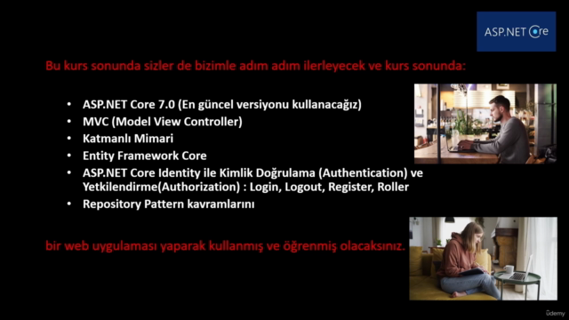ASP NET Core MVC 7.0 ile Sıfırdan Modern Web Geliştirme – Screenshot 2