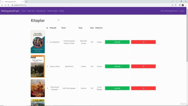 ASP NET Core MVC 7.0 ile Sıfırdan Modern Web Geliştirme – Screenshot 4