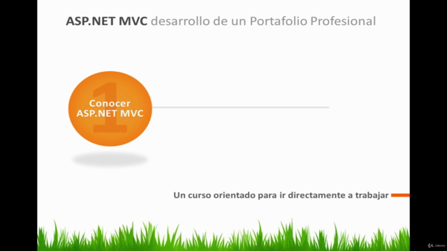ASP NET MVC 5 (C#): Desarrollando un portafolio profesional – Screenshot 1