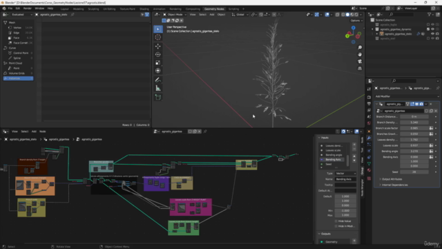 Blender: Creare assets riutilizzabili con Geometry Nodes – Screenshot 1