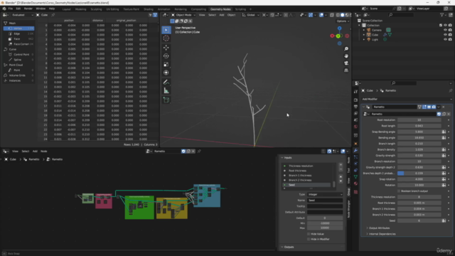 Blender: Creare assets riutilizzabili con Geometry Nodes – Screenshot 2