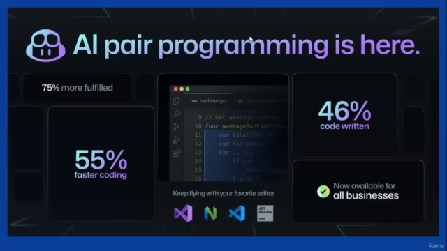 Mastering GitHub Copilot Boost Your Coding with AI – Screenshot 2