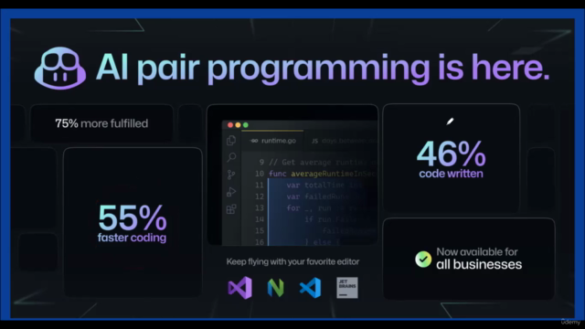 Mastering GitHub Copilot Boost Your Coding with AI – Screenshot 3