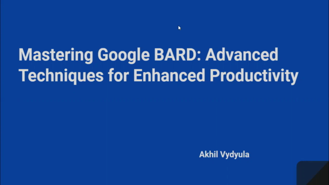 Mastering Google BARD Boost Productivity with Advanced AI – Screenshot 2