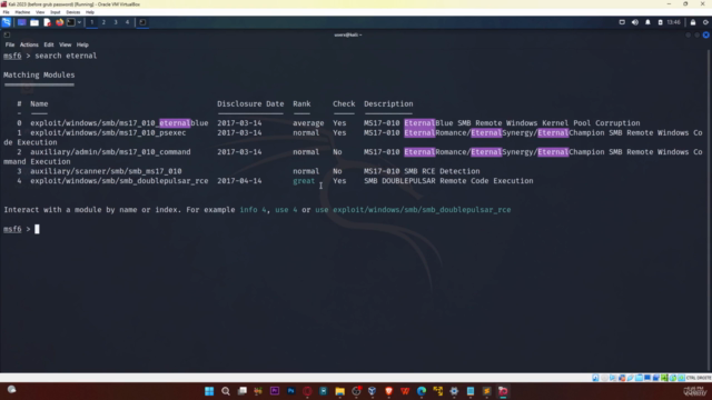 Hacking Éthique avec Metasploit – Screenshot 2
