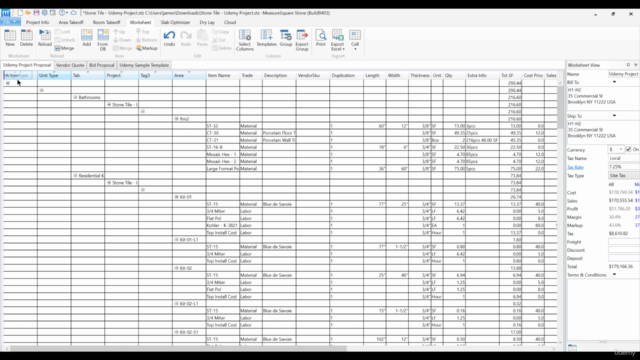 MeasureSquare Stone and Tile: Estimating for Stone & Tile – Screenshot 3
