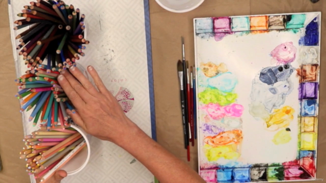 Stylized Watercolor Animal Portraits – Screenshot 3