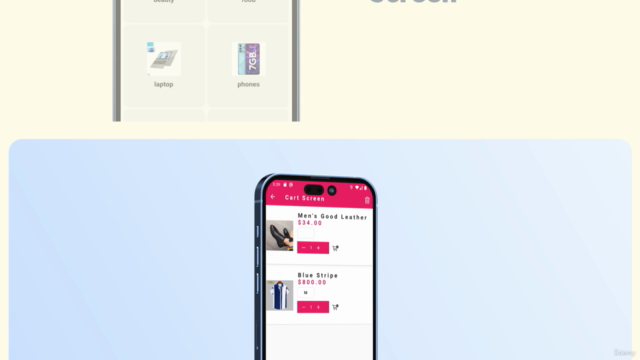 Flutter &Firebase - Build a Multi-shop App with Chat system – Screenshot 2