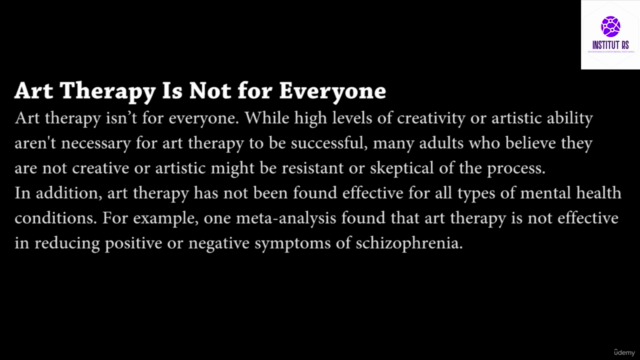 Art Therapy through abstract painting fully accredited – Screenshot 2