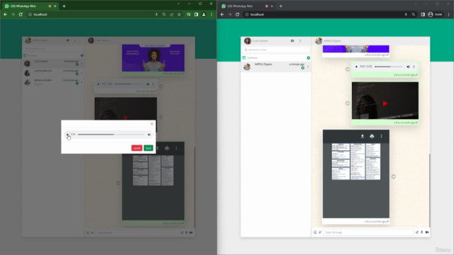 Clonez WhatsApp Web Business avec le framework Angular – Screenshot 3