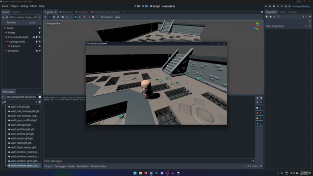 Introduction to 3D Game Development in Godot – Screenshot 2