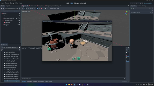 Introduction to 3D Game Development in Godot – Screenshot 3