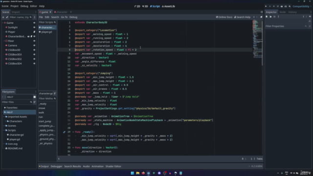 Introduction to 3D Game Development in Godot – Screenshot 4