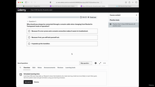 CCIE Security 6 practice test – Screenshot 2