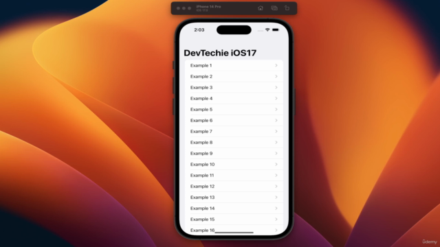 Interactive Image Carousel with ScrollView, Swift UI & iOS17 – Screenshot 1