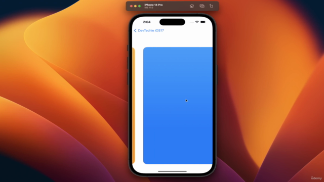 Interactive Image Carousel with ScrollView, Swift UI & iOS17 – Screenshot 2