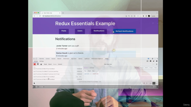 The Redux Official Course Tutorial Code Along For All Levels – Screenshot 3