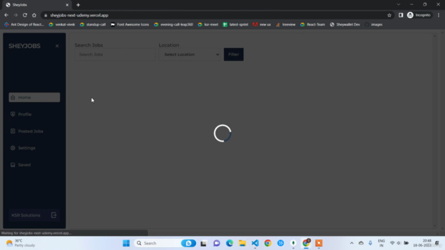 Next.js v13.4 Job Portal Application – Screenshot 4