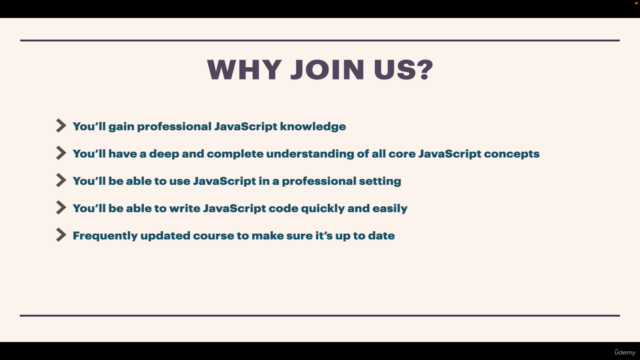 JavaScript MasterClass – Screenshot 3