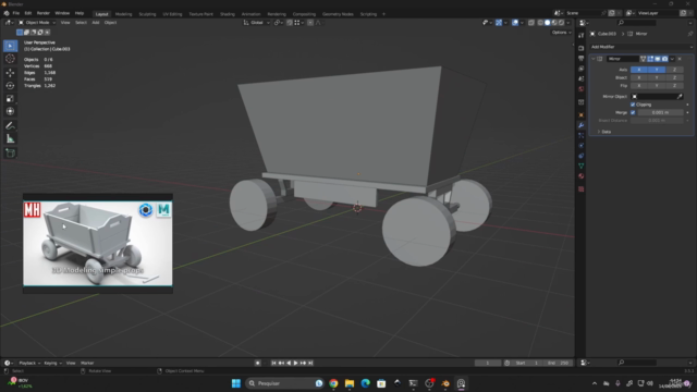 Blender 3.5 Formação Completa para iniciantes – Screenshot 1