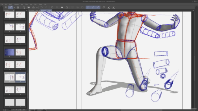 Very Simple figure drawing for Beginners – Screenshot 4