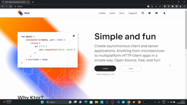 REST API in Kotlin & Ktor – Screenshot 1