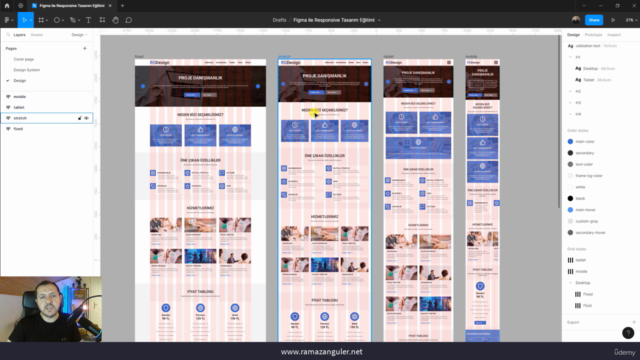 Figma ile Sıfırdan Responsive Tasarım Eğitimi – Screenshot 3