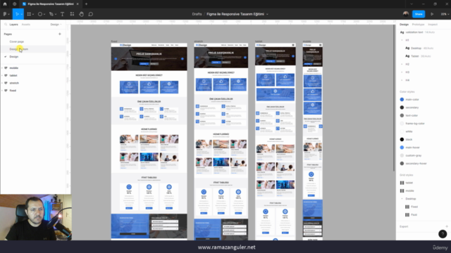 Figma ile Sıfırdan Responsive Tasarım Eğitimi – Screenshot 4