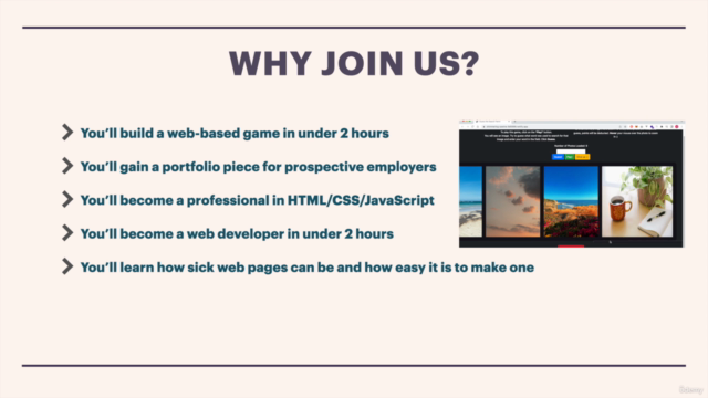 Express Frontend Web Development: Build a Search Game – Screenshot 2