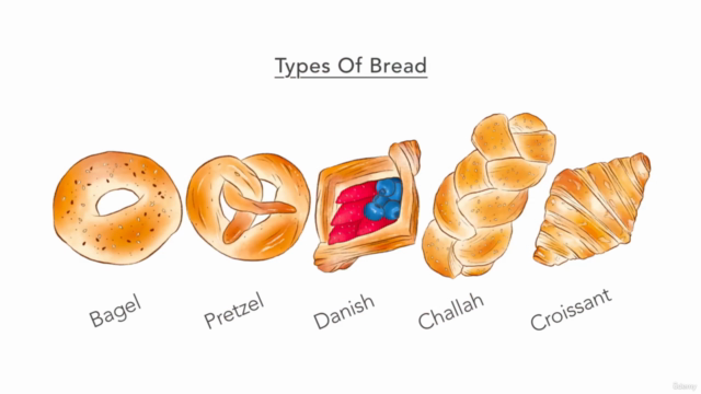 Procreate - Illustrate 5 Types Of Bread – Screenshot 1