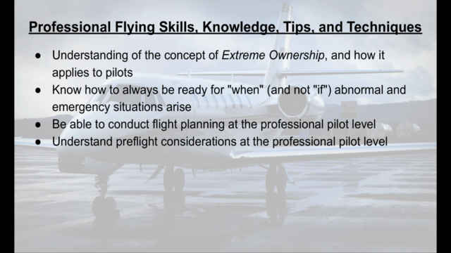 Professional Flying Skills, Knowledge, Tips and Techniques – Screenshot 3