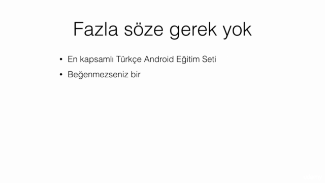 Android Studio ile Uygulama Geliştirme Eğitimi-2 – Screenshot 1