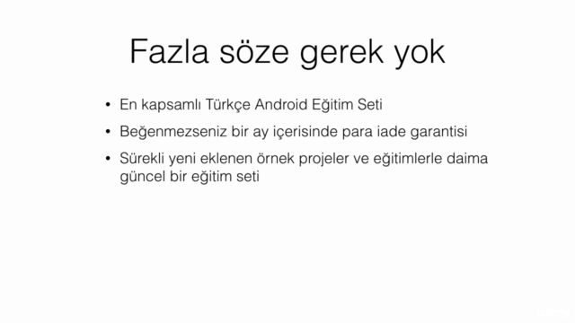 Android Studio ile Uygulama Geliştirme Eğitimi-2 – Screenshot 2