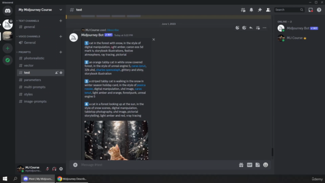 Midjourney Masterclass: Create AI Art with Midjourney v6 – Screenshot 2