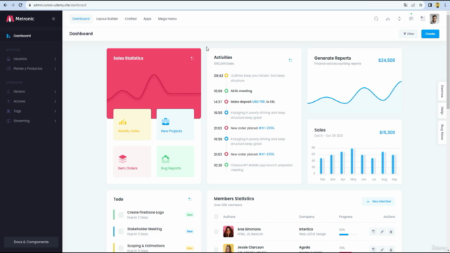 Crea tu Plataforma Tipo Netflix con LARAVEL Y ANGULAR – Screenshot 1