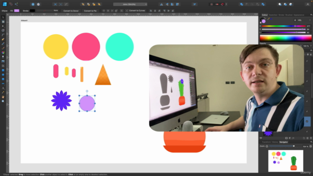 How to Draw Vector Shapes in Affinity Designer – Screenshot 1