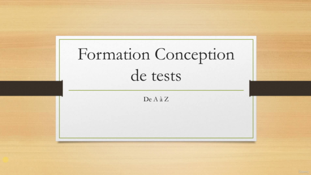 Formation conception de tests logiciels de A à Z – Screenshot 2