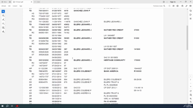 Mastering the Title Search and Examining – Screenshot 1