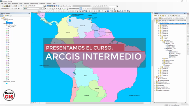 Domina ArcGIS Intermedio y maneja una GDB – Screenshot 1