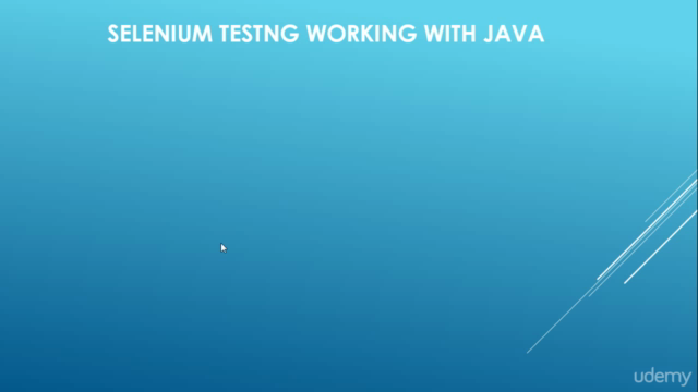 Selenium TestNG working with Java – Screenshot 1