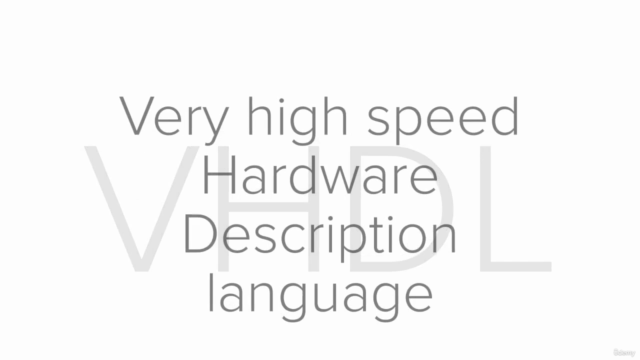 Digital Systems, VHDL Programming Course – Screenshot 2
