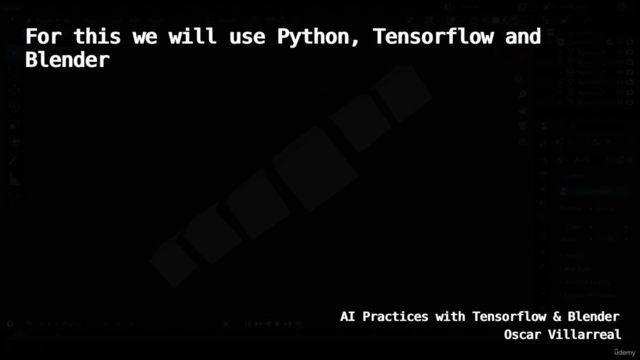 AI Practices with Tensorflow & Blender – Screenshot 2