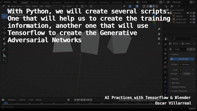 AI Practices with Tensorflow & Blender – Screenshot 3