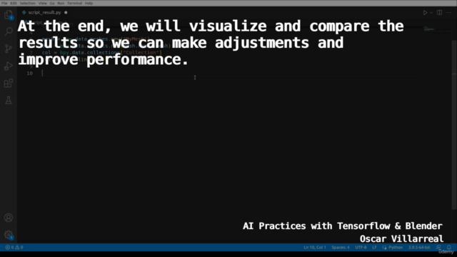 AI Practices with Tensorflow & Blender – Screenshot 4