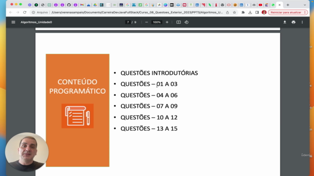 Aprenda a Resolver Questões Java para Seleção no Exterior – Screenshot 4