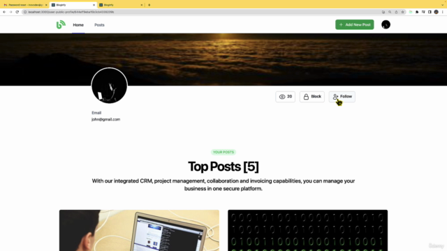 The MERN Stack Blogify Project: Web Development – Screenshot 4