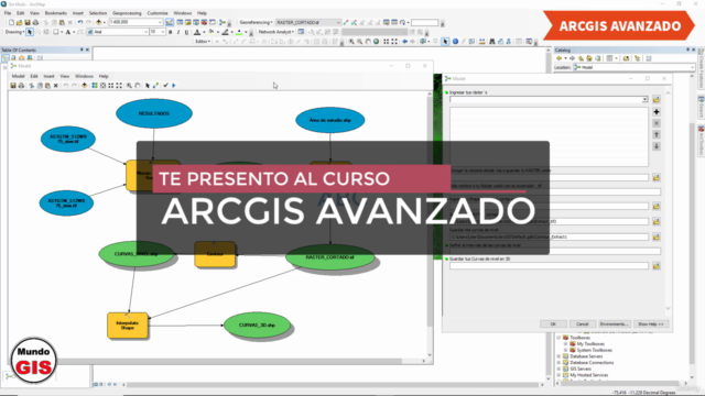Aprende ArcGIS Avanzado y gestiona el modelado 3D – Screenshot 1